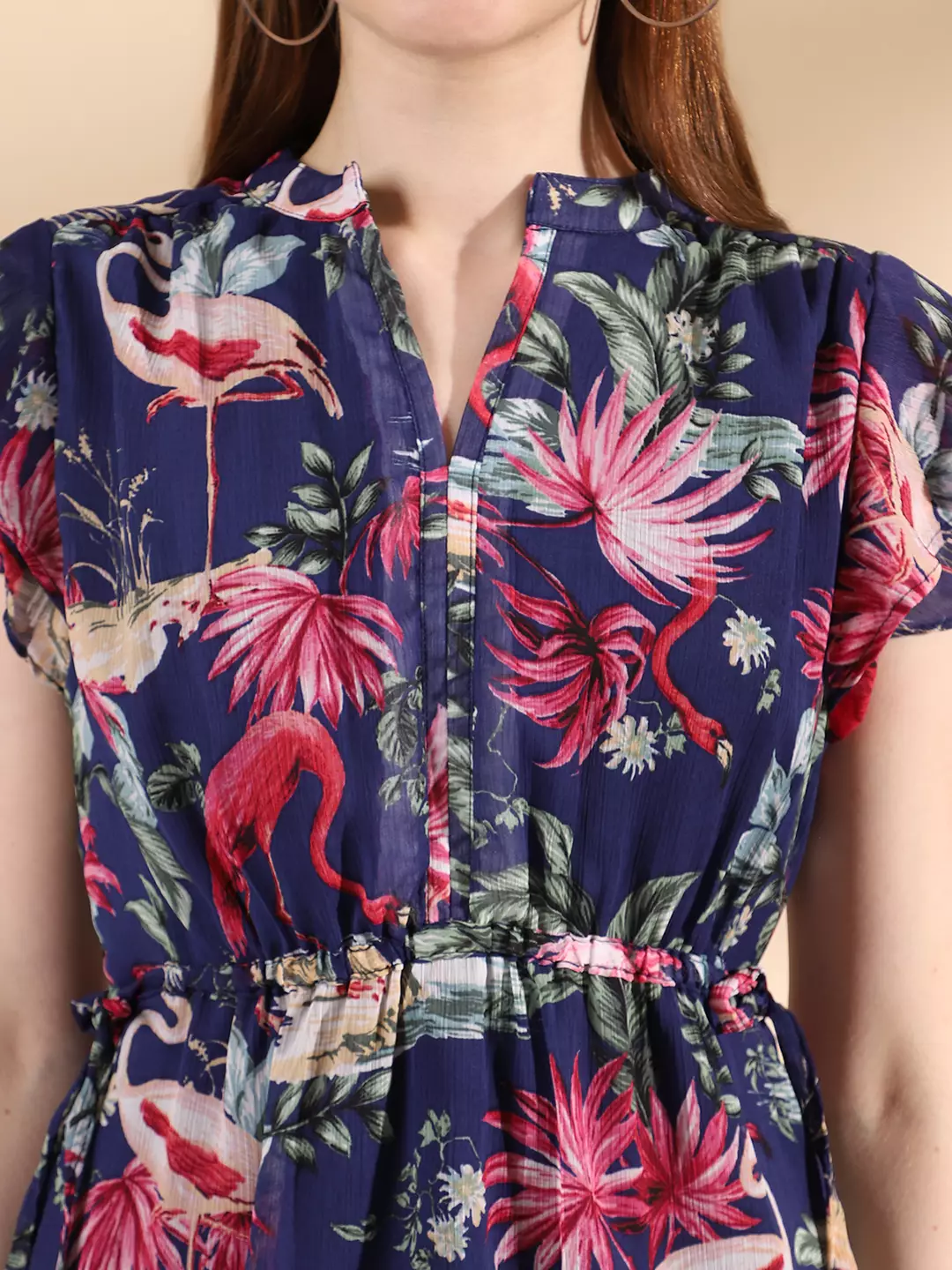 Chanira Jessie Dress-Navy