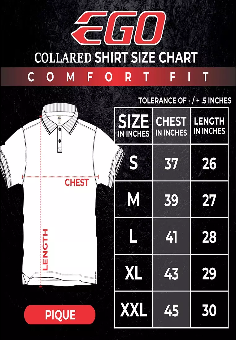Cvc Collared Shirt Pique