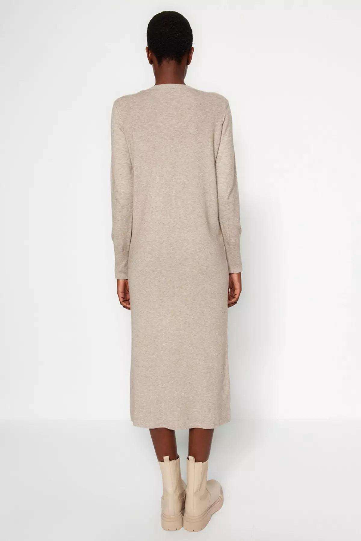 Buy Trendyol Maxi Sweater Knitted Dress 2024 Online ZALORA Singapore