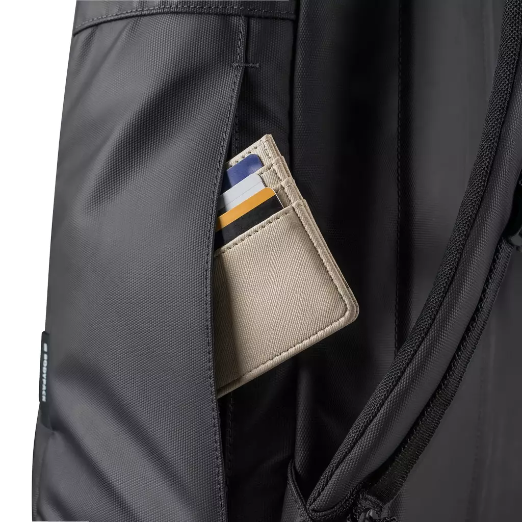 Modest 1.3 Laptop Backpack 15-Inch Tas Ransel Kerja Kuliah Sekolah Durable Tahan Air 20 L - Hitam