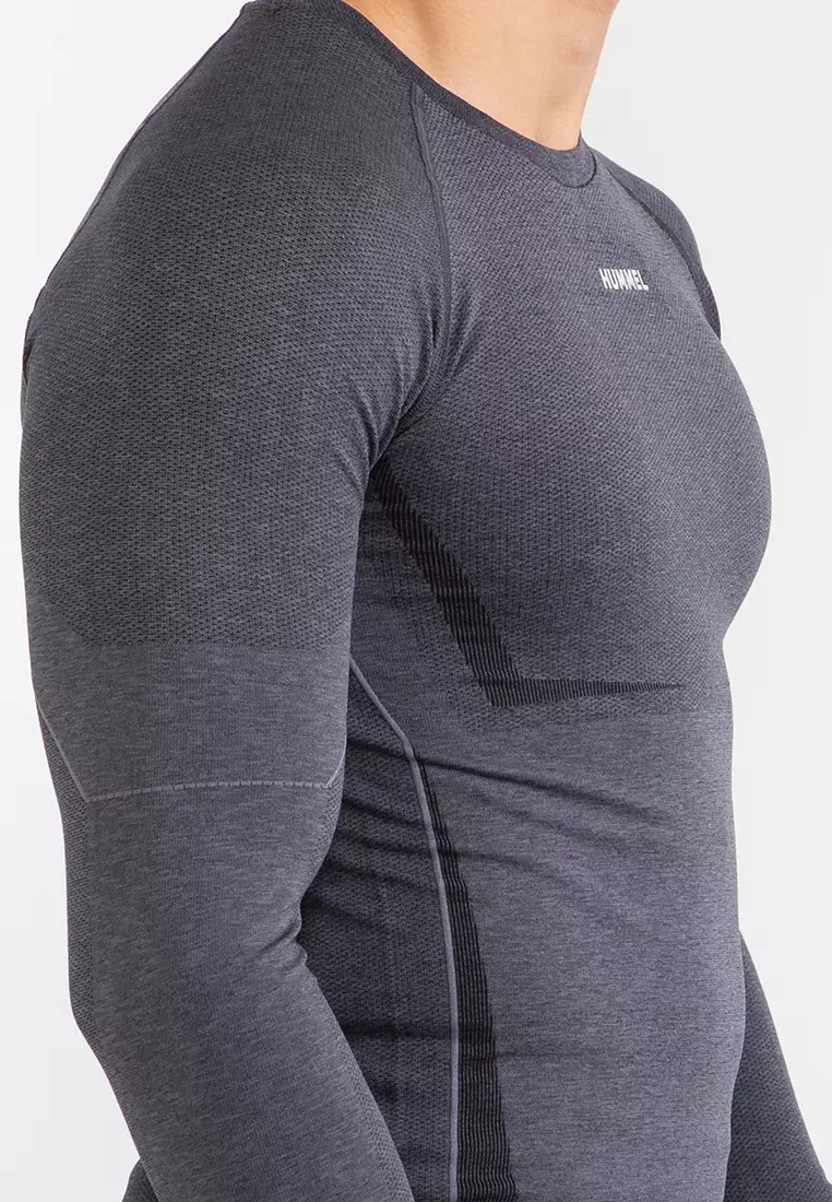 Seamless Long Sleeve Mesh T-Shirt