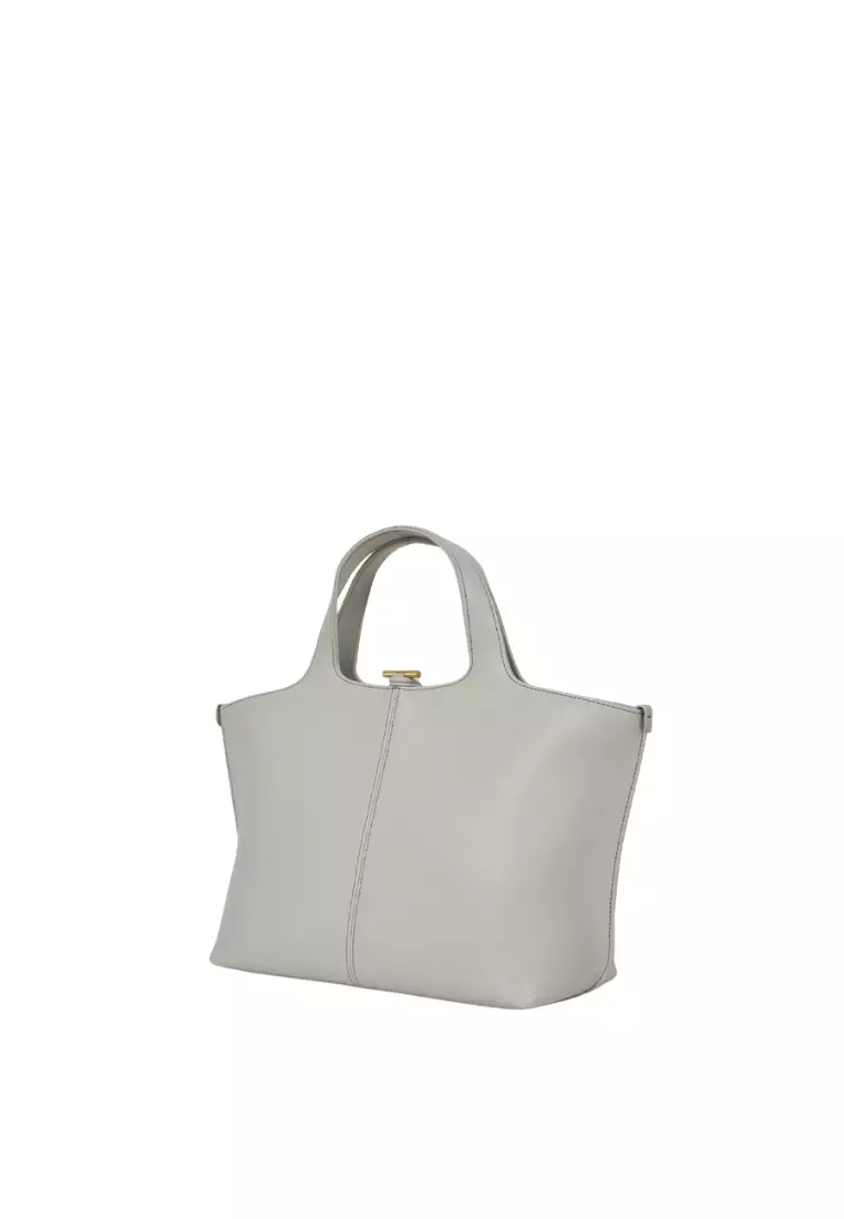 Panier Tote Bag - Misty White