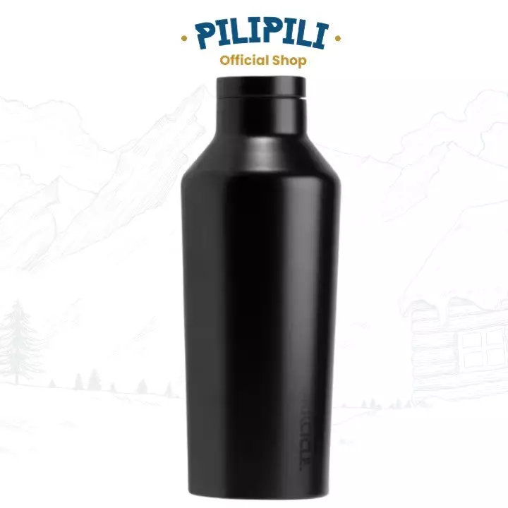 Corkcicle Canteen 9 oz / 270 ml Dipped Blackout