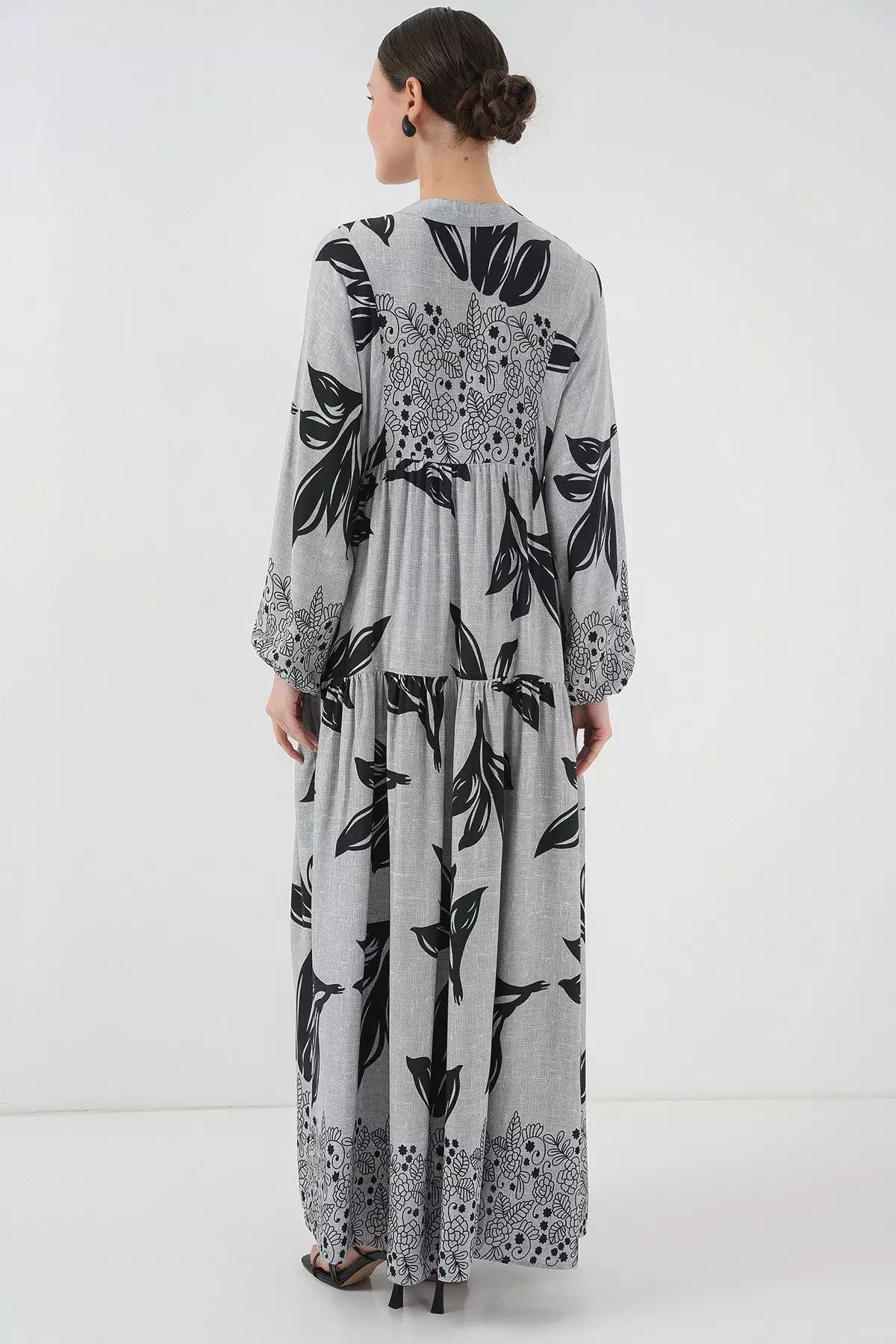 Patterned Maxi Dress