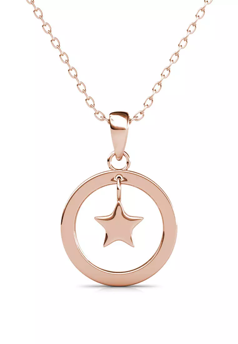 Stellar Pendant RG - Kalung Crystal by Her Jewellery