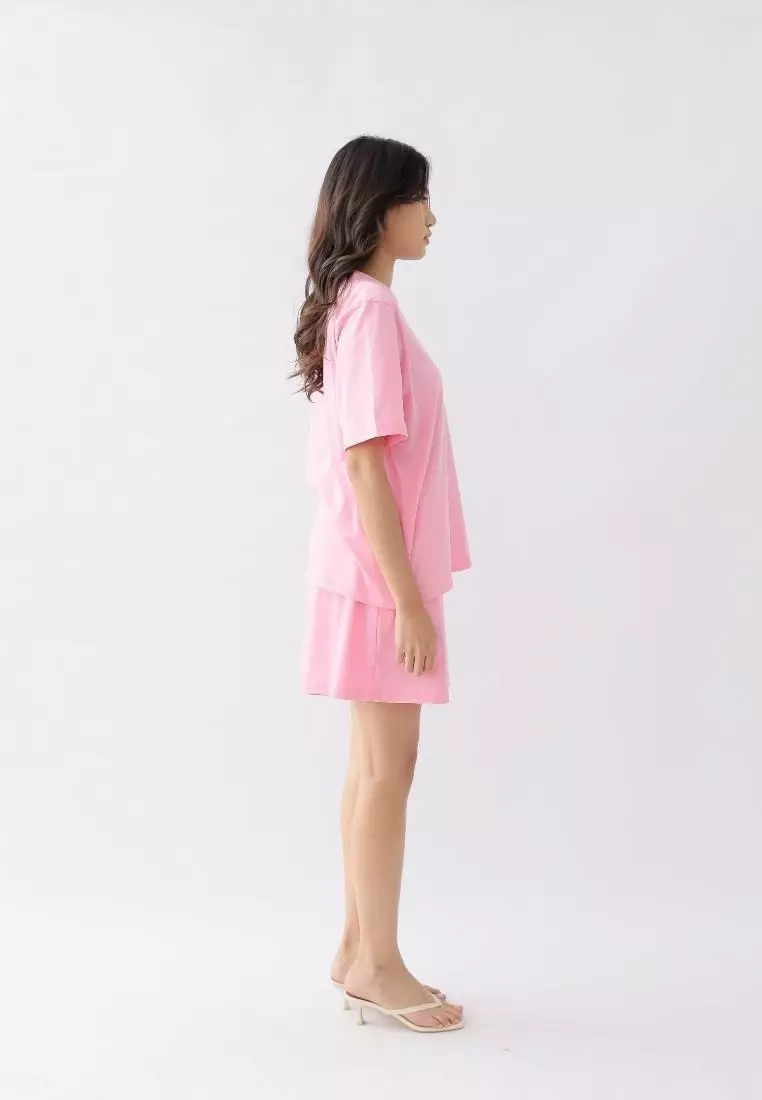 Princess Series Set Short Pants Pink Aurora