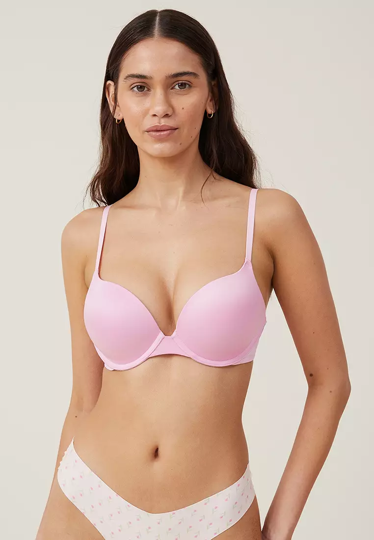 Buy Cotton On Body Ultimate Comfort Push Up2 Bra in Pink Frosting 2024  Online