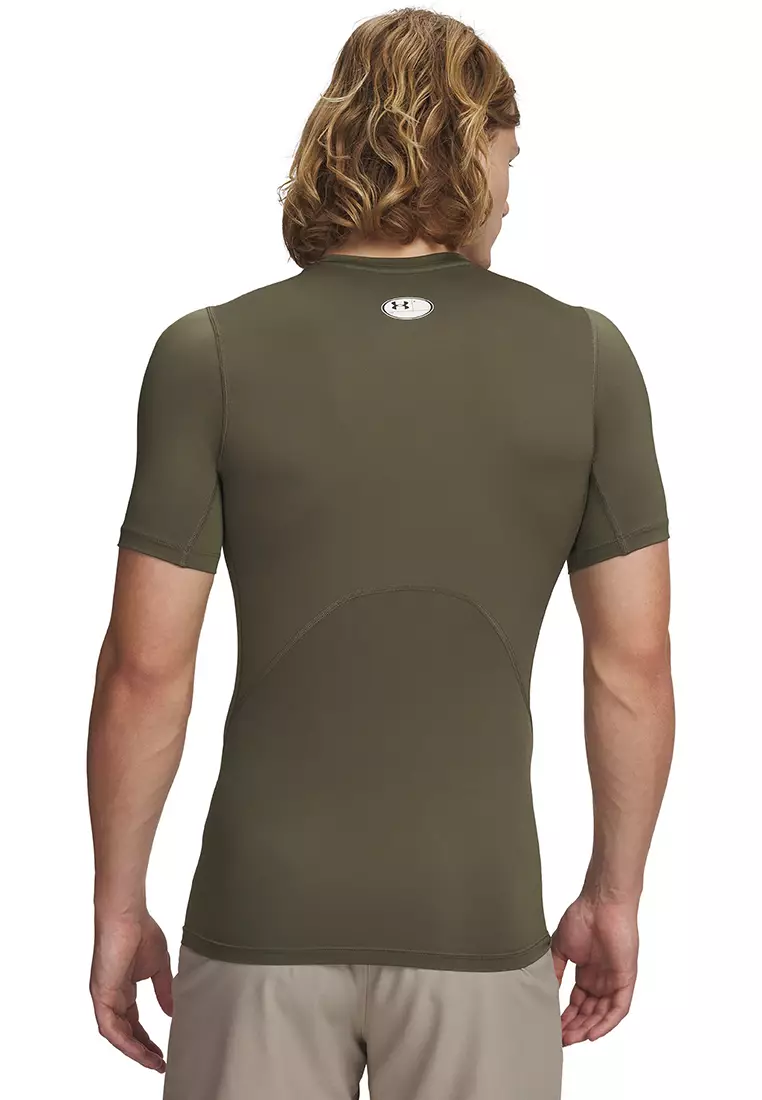 HeatGear® 男裝壓縮短袖上衣