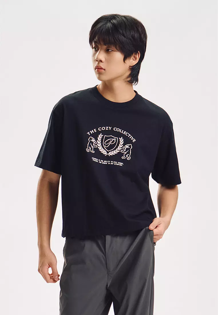 The Cozy Collective Boxy Fit Graphic T-Shirt