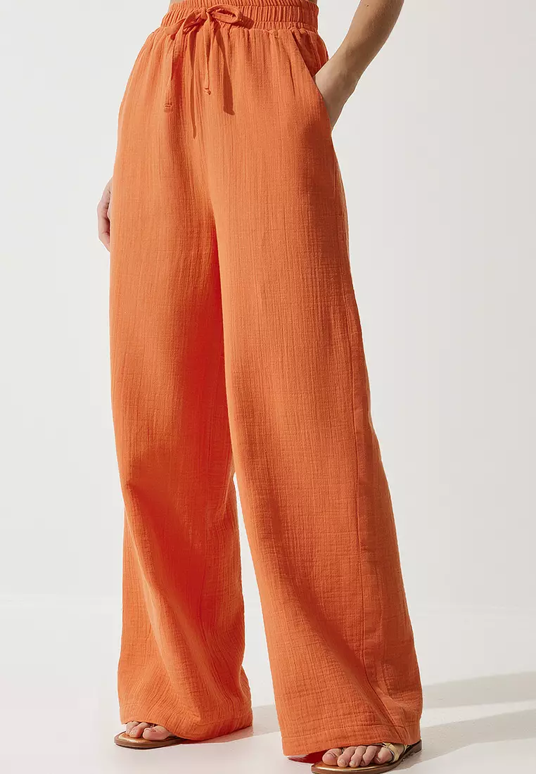 Muslin Palazzo Pants