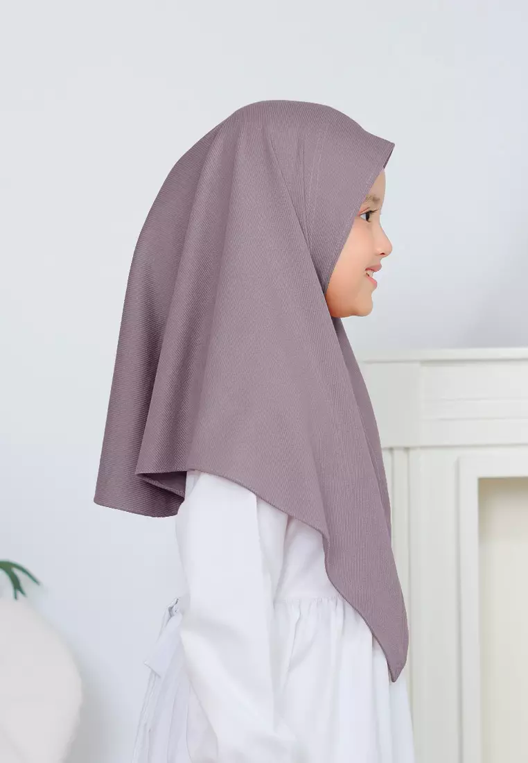 Cotton Bee - Mileya Knit Bergo Anak | Hijab Instan Anak | Kerudung Anak