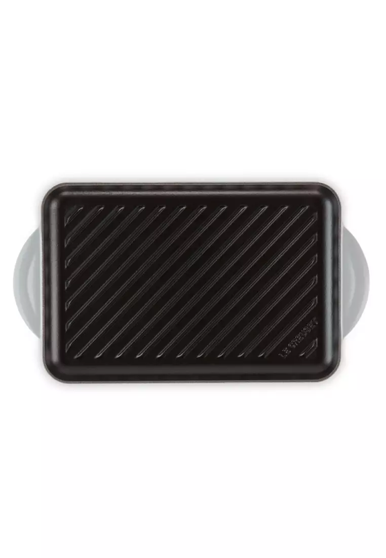 Le Creuset Le Creuset Mist Grey Cast Iron 32cm Rectangular Grill 2023 Buy Le Creuset Online