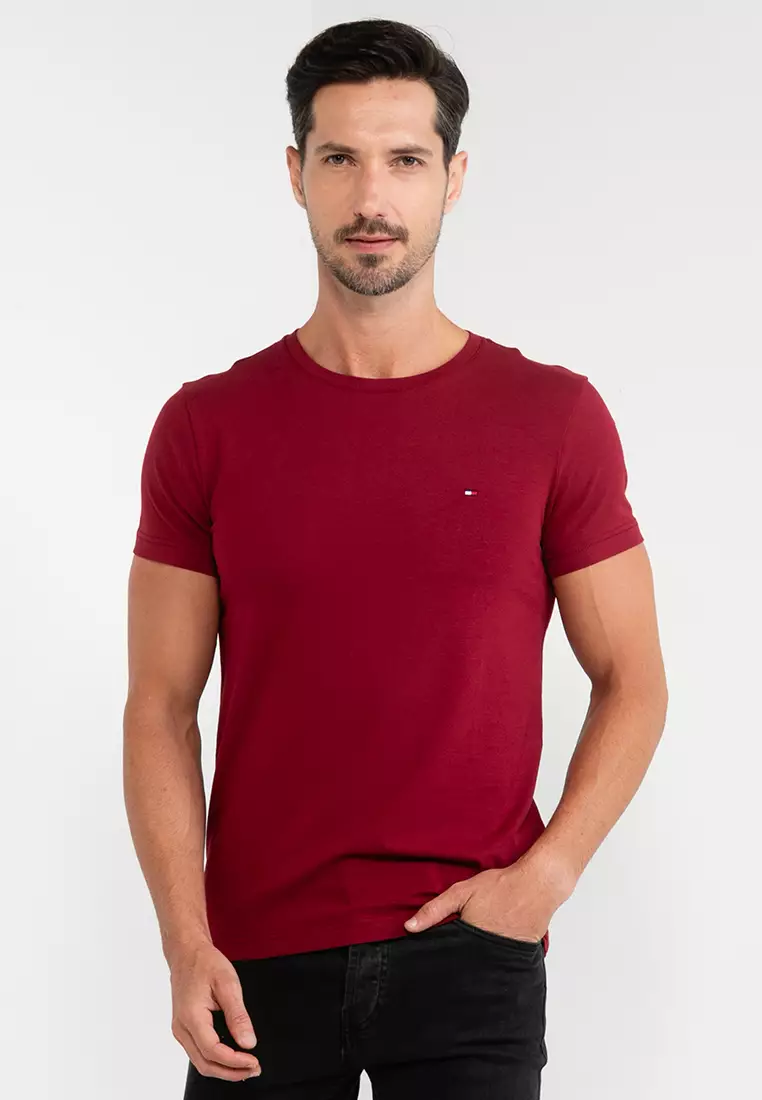 Tommy Hilfiger Stretch Slim Fit Tee ZALORA