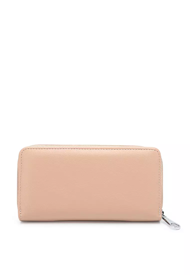 Women's Long Zipper Wallet - Pink