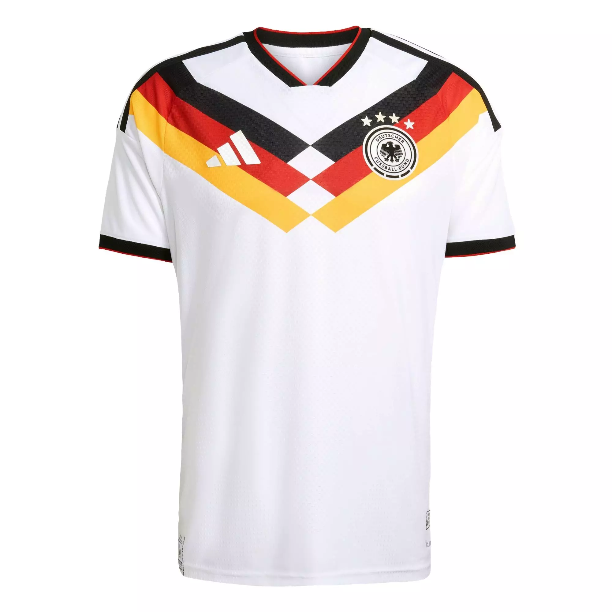 Football Germany 26 Home Authentic Jersey Men White JN2066