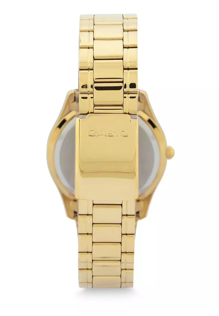 Casio Jam Tangan Pria - Gold - Stainless Steel - MTP-1275G-9ADF