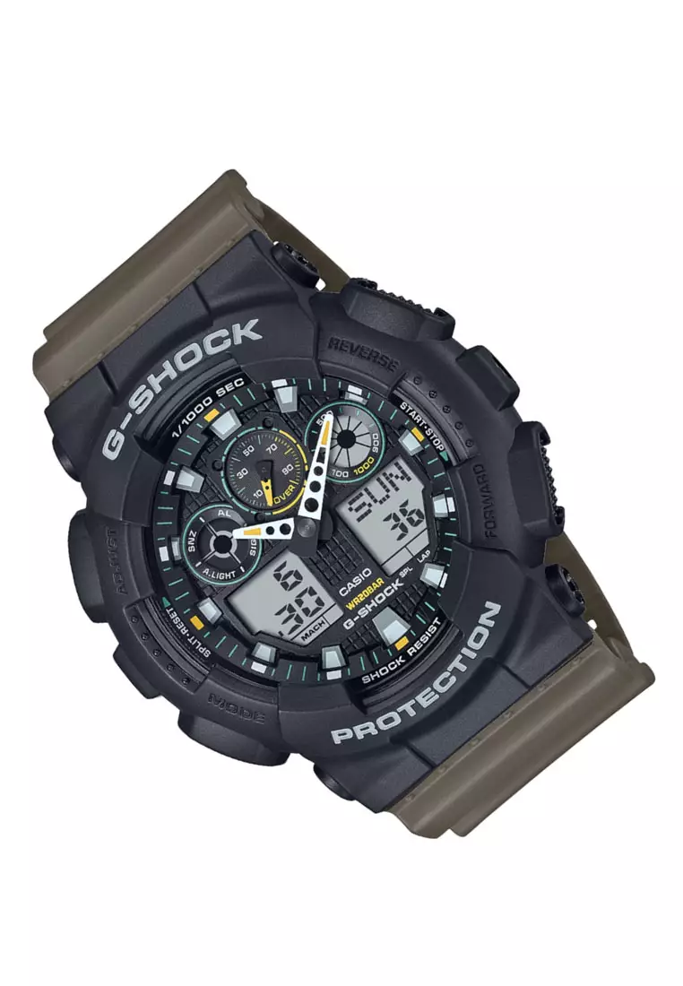 G-shock Digital Analog Watch GA-100TU-1A3