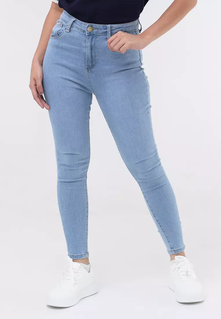 Denim High Waist Ladies Jeans