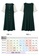 OUNIXUE green Romantic Wave V-Neck Dress 22259AA421194DGS_8