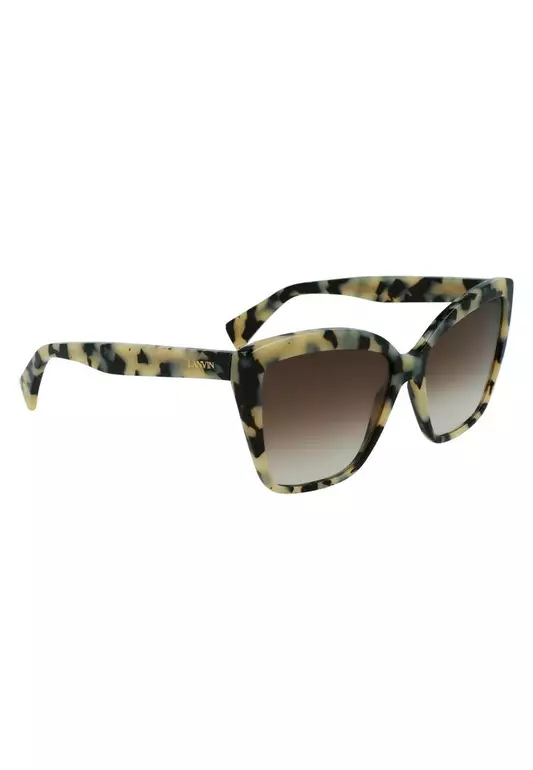 Acetate Sunglasses with Brown Lenses