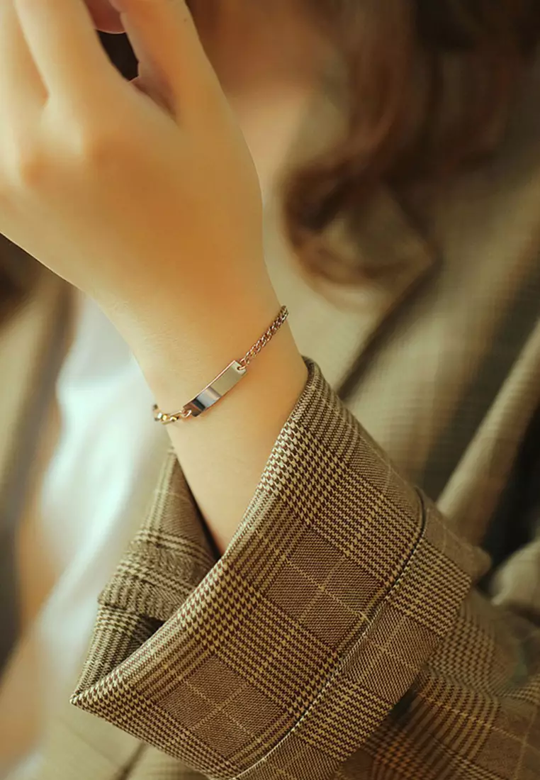 Rose gold best sale couple bracelet
