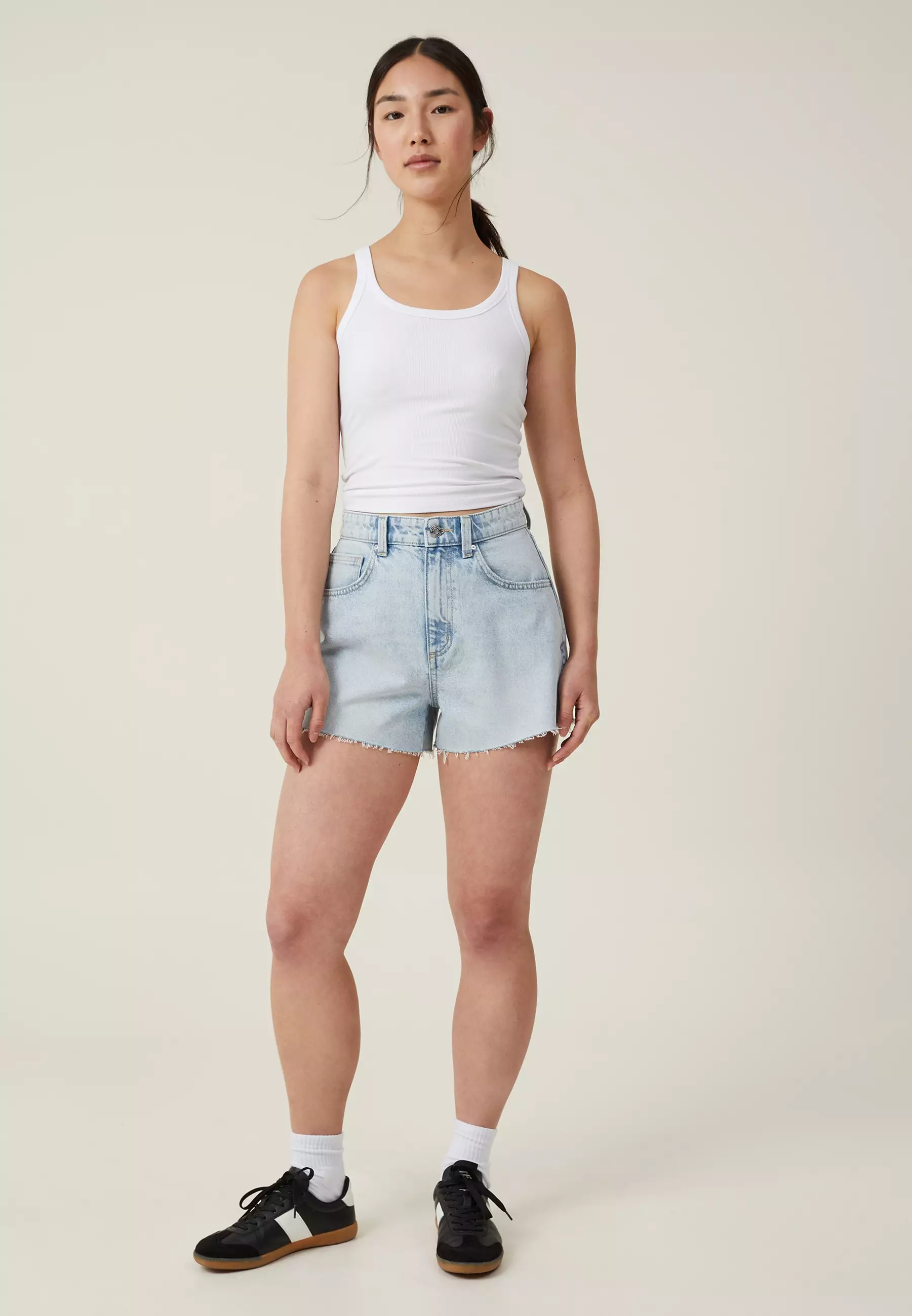 網上選購Cotton On High Mom Denim Shorts 2024 系列