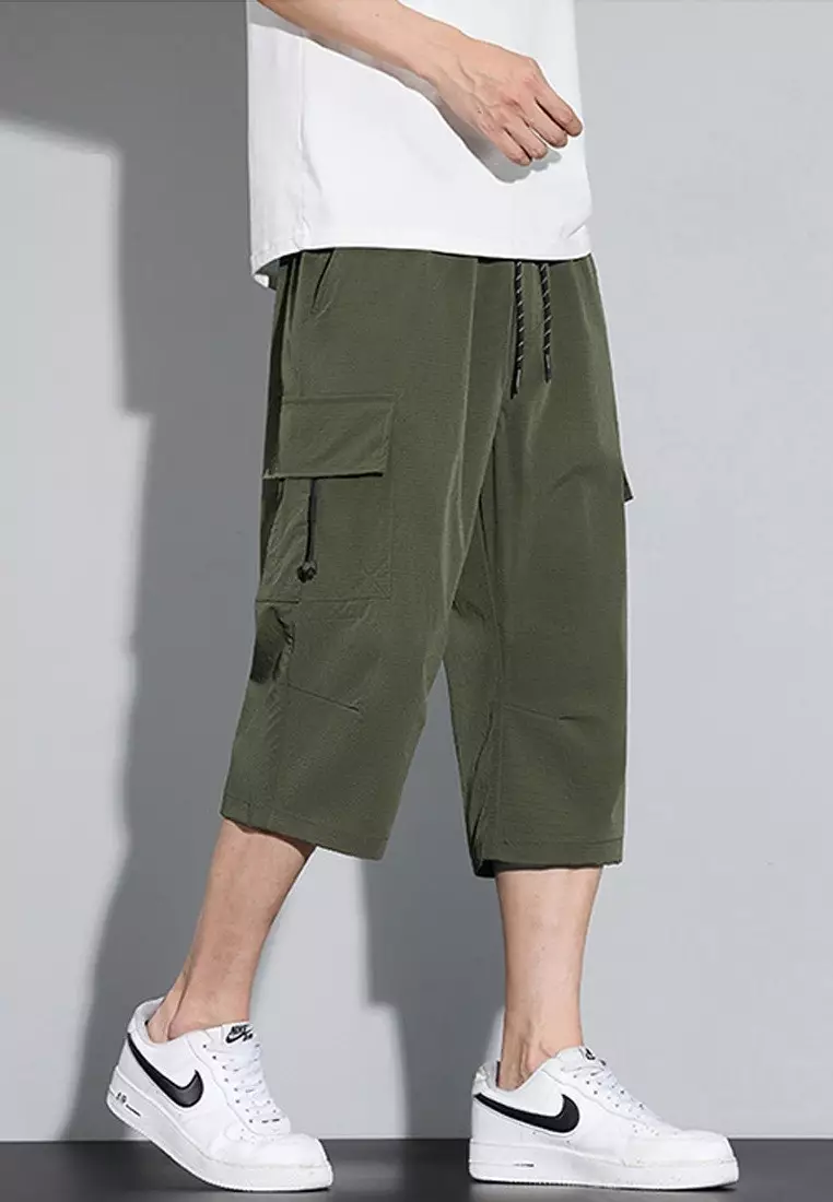 Casual Cropped Pants