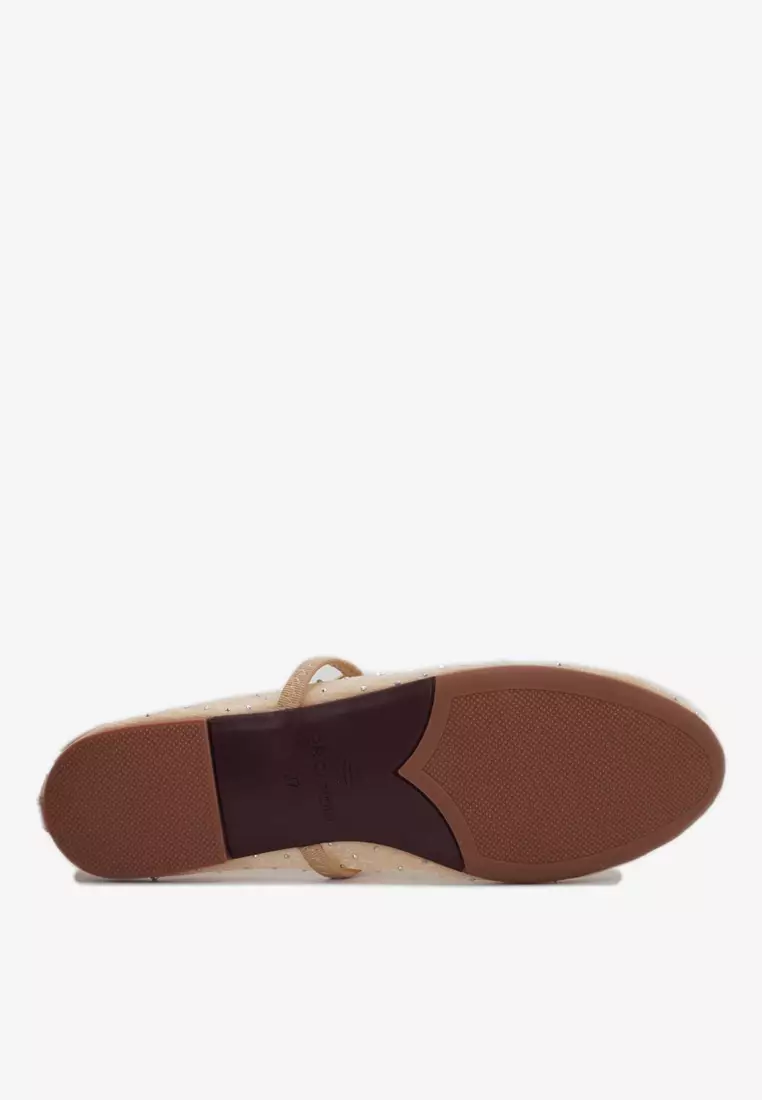 Dr Cardin Women Comfort Woven Mary Jane Flat L-AIB-9291
