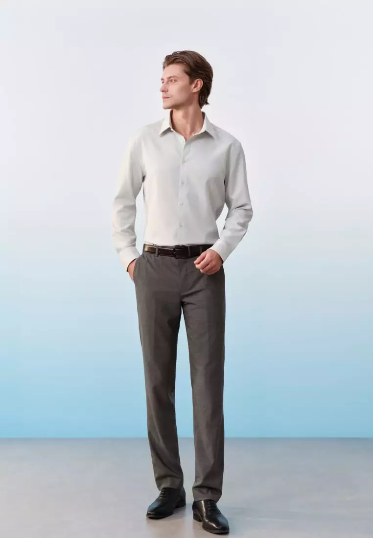 G2000 Non-Iron Dry Fine Twill Smart Fit Long Sleeve Shirt