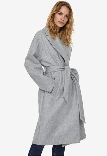 Jual Vero Moda Fortune Long Coat Original Zalora Indonesia