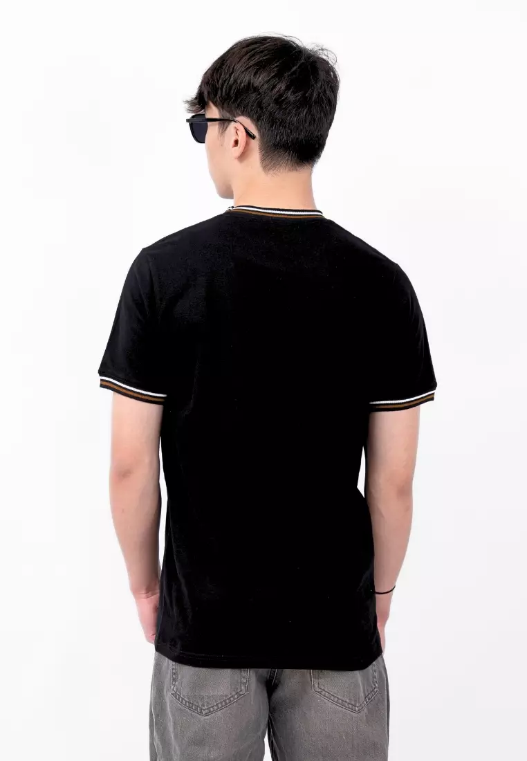 Ryusei Kaos Pria Masahiro Basic Black