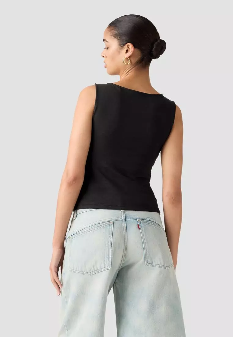Women's Blair Boatneck Top 005IZ-0001