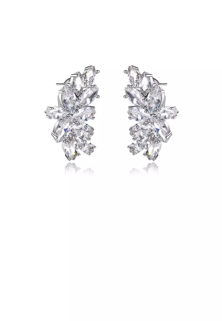 Cz cheap cluster earrings