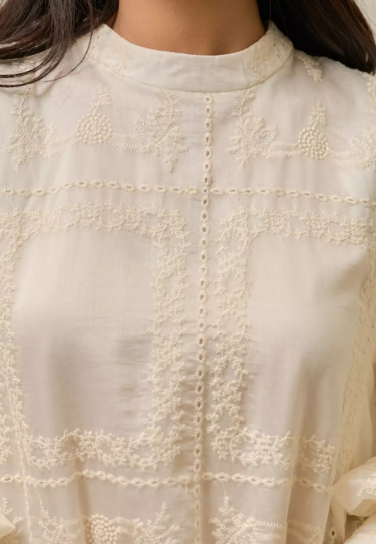 Ghaniya Dress - Ivory