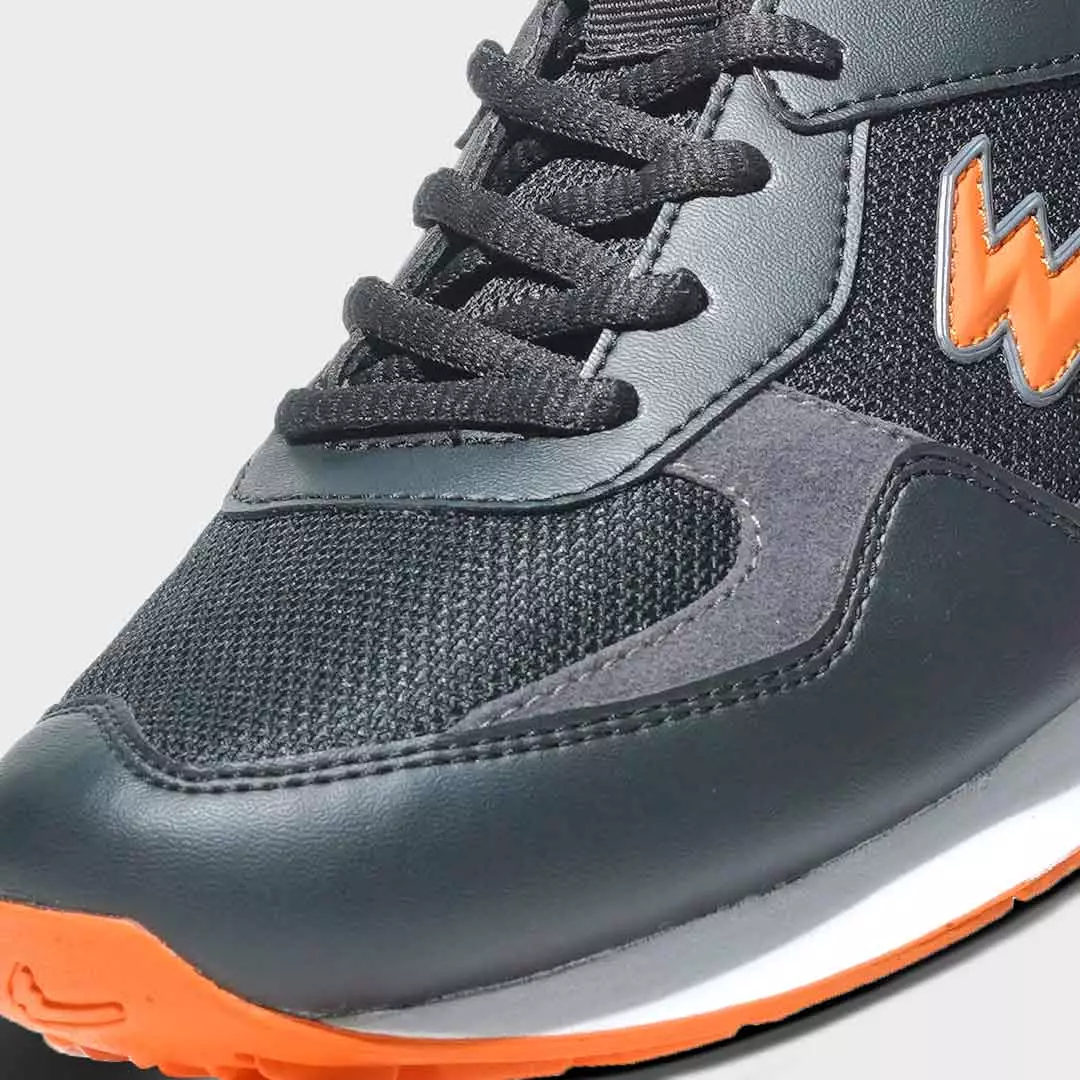 Eagle Sepatu Sneakers Lifestyle Eterna - Lifestyle Sneakers Shoes - HITAM/ABU TUA