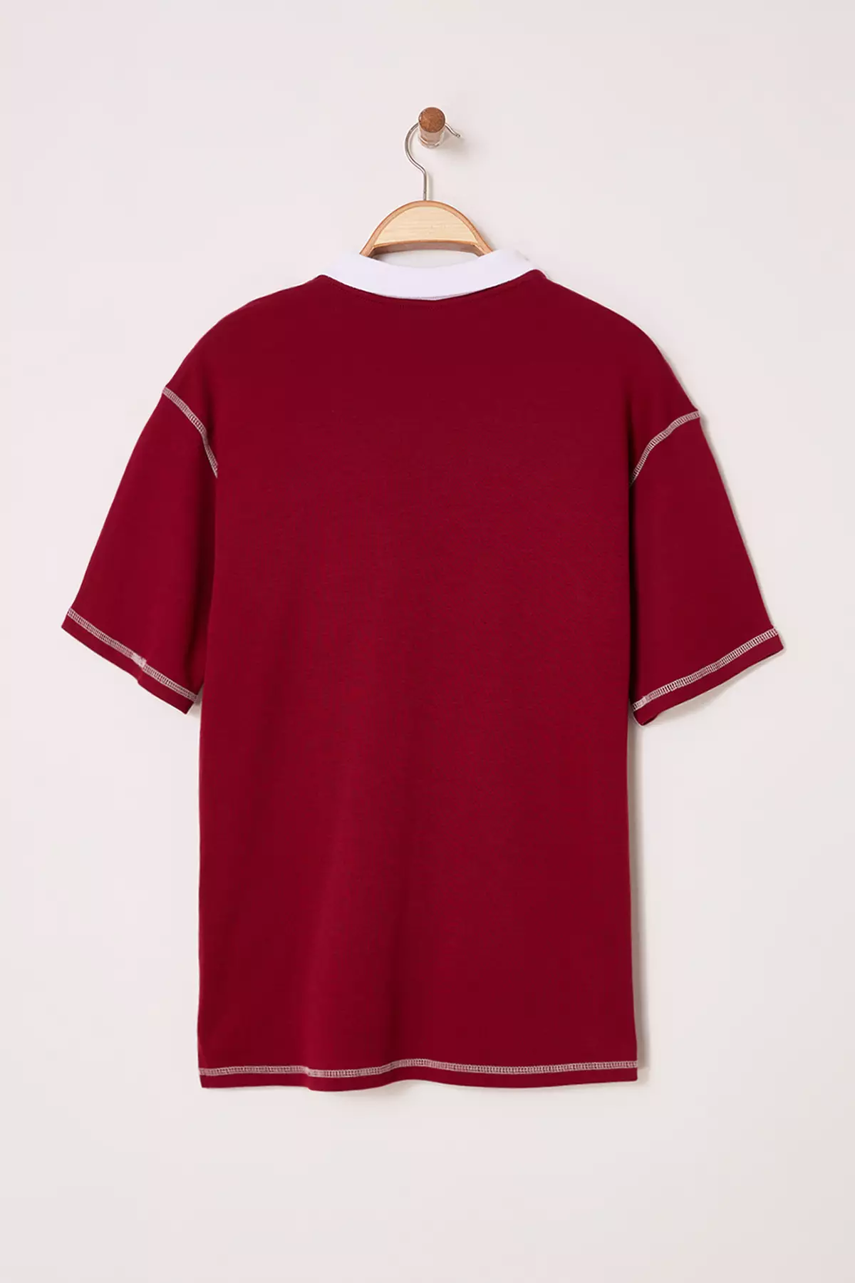 Stitch Detail Polo Shirt