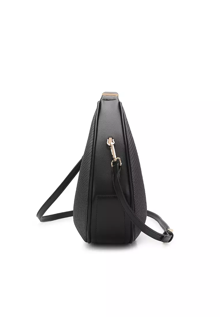 Women's Top Handle Bag / Sling Bag / Crossbody Bag / Shoulder Bag - Black