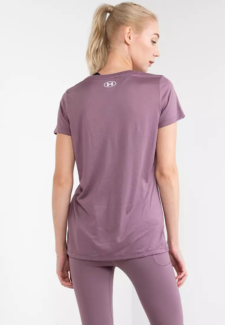 Under armour online t shirts purple