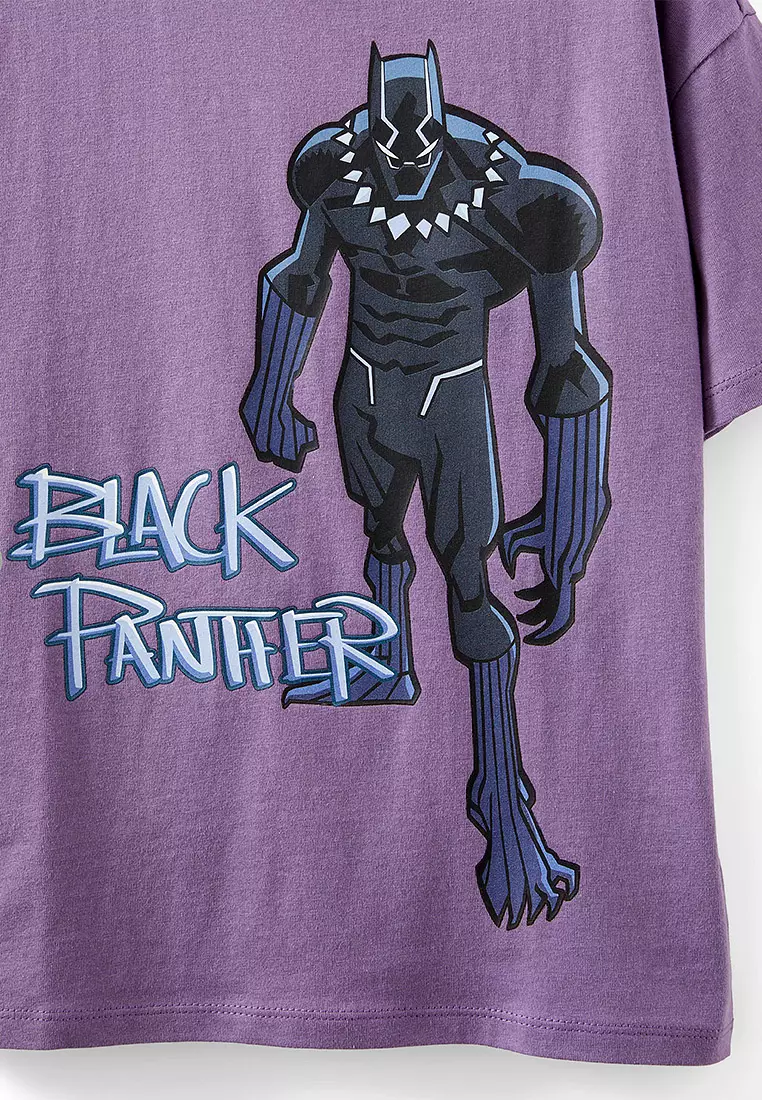 Licensed Drop Shoulder Short Sleeves Tee