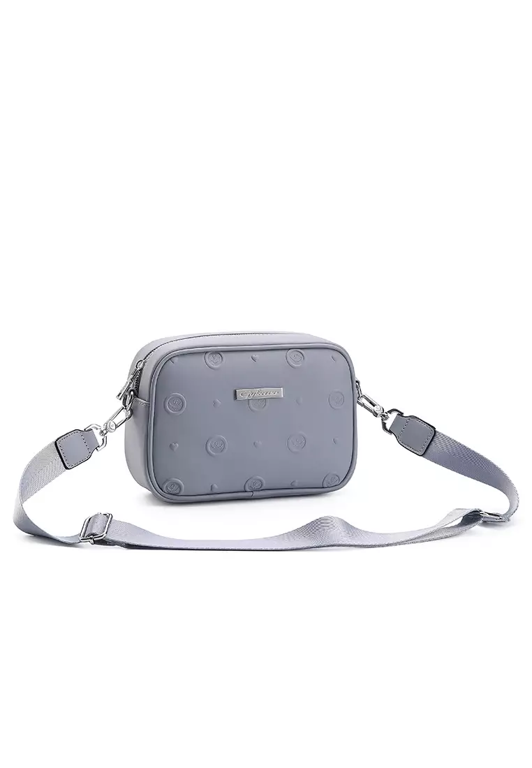 GYKACO MIURI Blue- Tas Wanita Sling Bag - Fashion Top Handle Bag (Import)