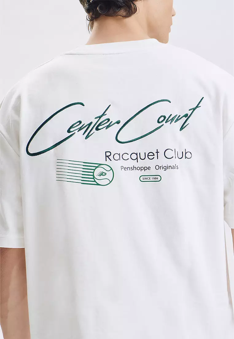 Center Court Relaxed Graphic T-Shirt