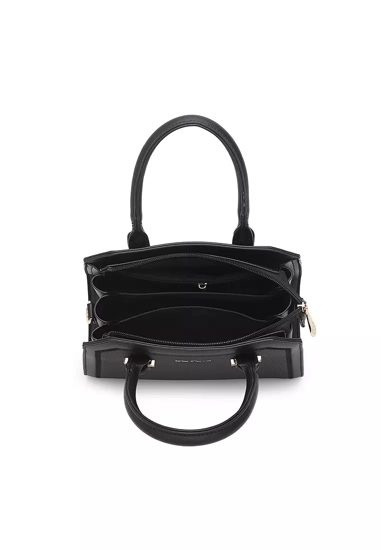 Women's Top Handle Bag / Sling Bag / Crossbody Bag / Shoulder Bag (Tas Tangan / Tas Selempang / Tas Bahu) - Hitam