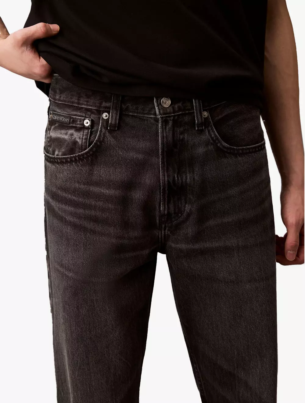 Calvin Klein - 90's Straight Jeans - Black