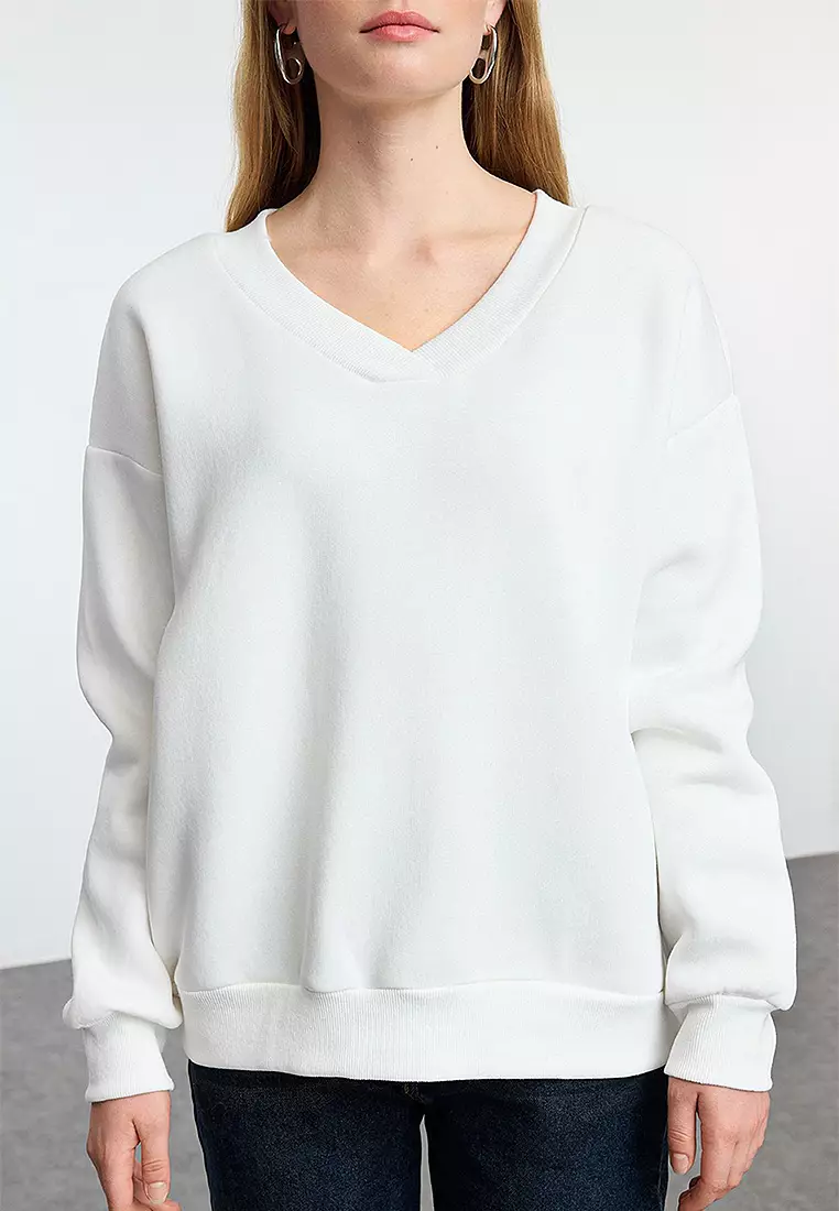 V-neck Sweatshirt