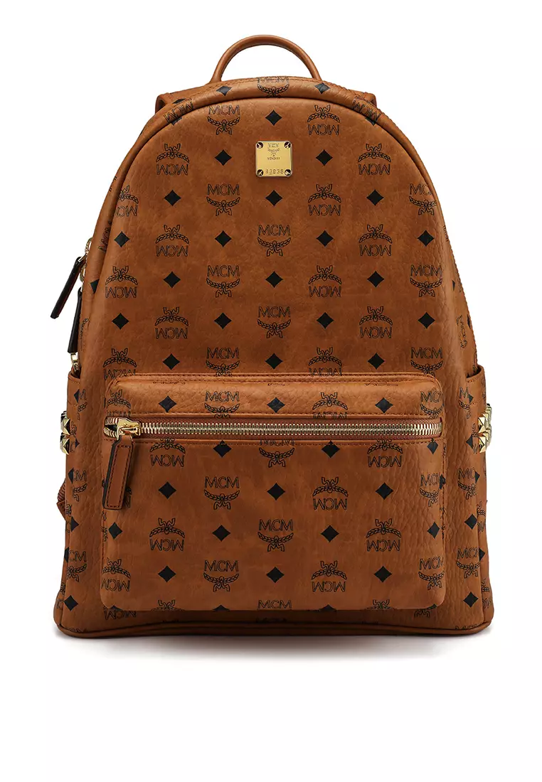 Buy MCM Stark Medium Side Studs Backpack (ik) 2024 Online | ZALORA ...