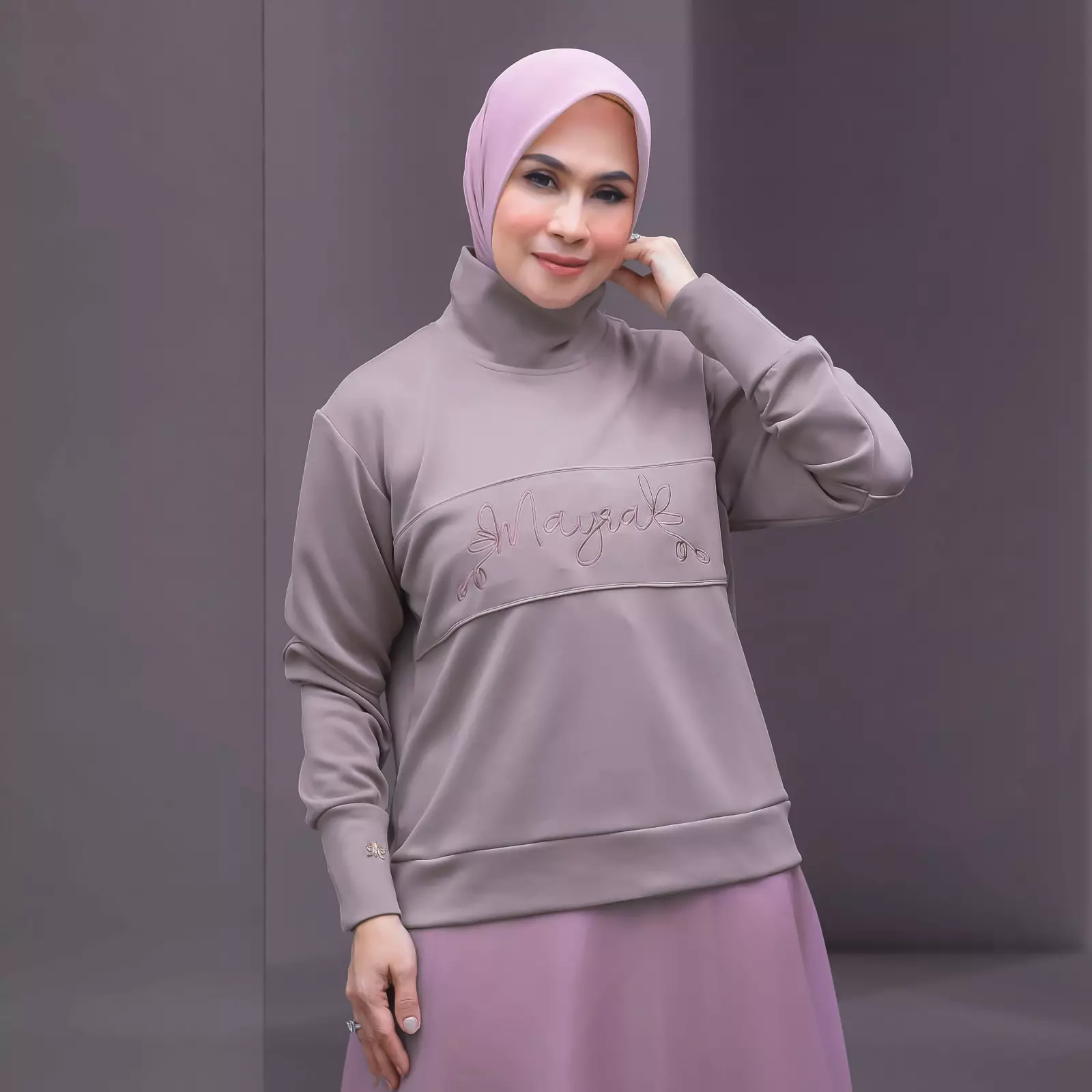 Mayra Indonesia - Sweter Lufy - Pink