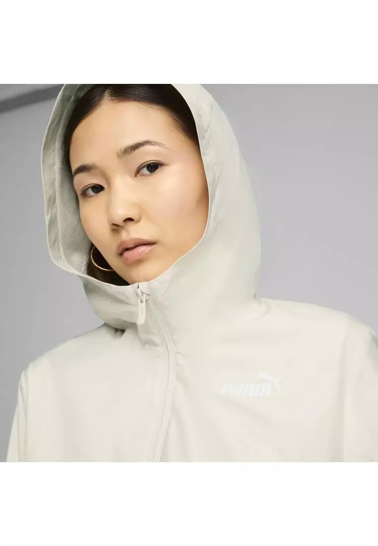 Essentials Solid 女子防風外套