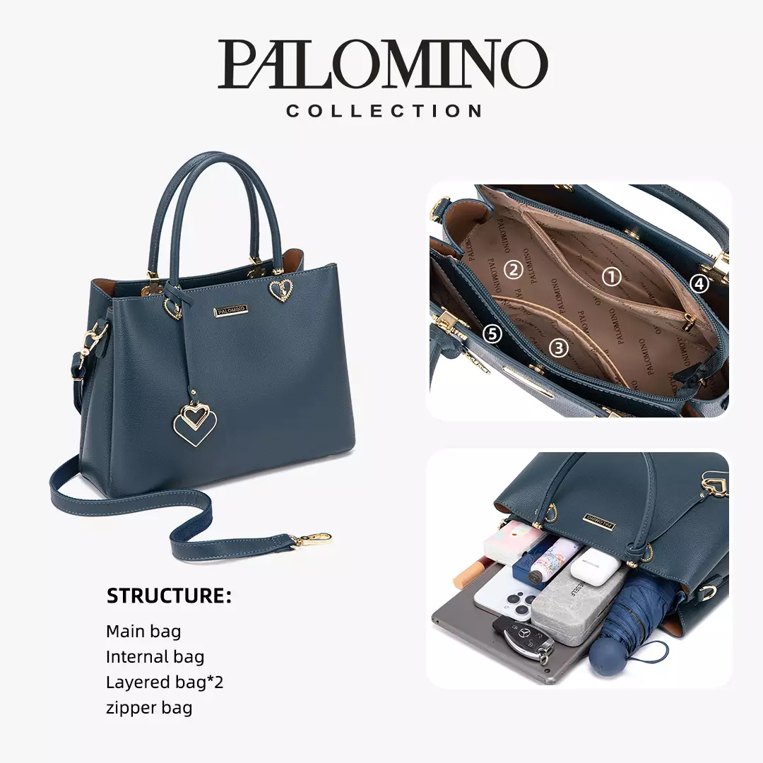 Palomino Movan Handbag Wanita Warna Maroon