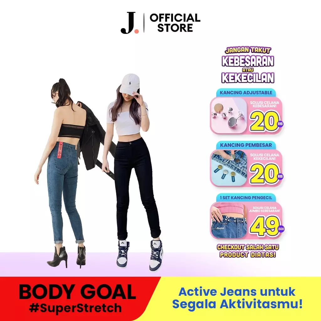 Highwaist Jeans 869 BODY GOAL