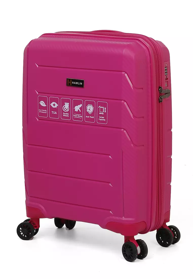 Jual Hamlin Carlton Koper Size 20inch Classic Design Suitcase Unisex ...